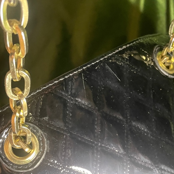 Black patent leather purse - Picture 9 of 9